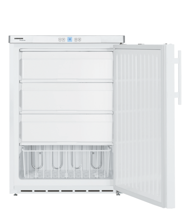 Vrieskast 143/133 ltr (br/netto inh.) 600x615x830 mm (bxdxh) -9°C tot -26°C WIT GGU 1500 Premium - Liebherr