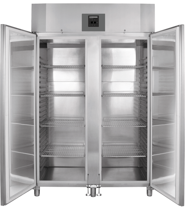 Koelkast 1361/1056 ltr (br/netto inh.) GN 2/1 1430x830x2120 mm (bxdxh) -2°C tot +15°C RVS GKPv 1490 ProfiPremiumline - Liebherr
