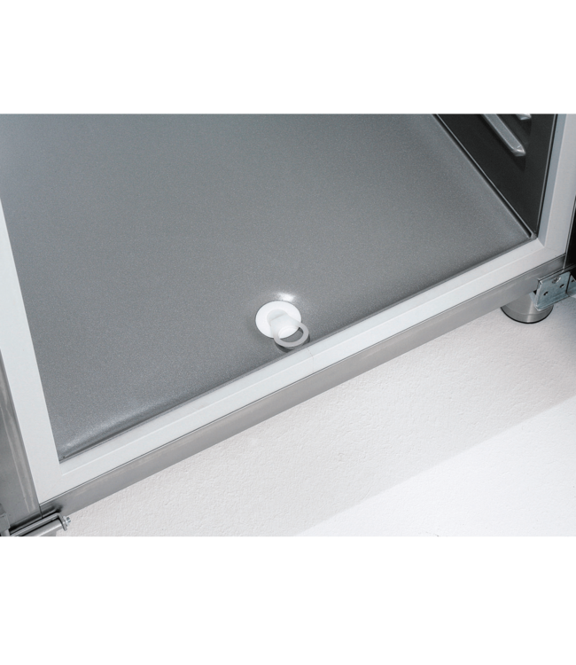 Koelkast 597/365 ltr (br/netto inh.) GN 2/1 700x830x2120 mm (bxdxh) -1°C tot +15°C RVS met glasdeur GKPv 6573 ProfiLine - Liebherr