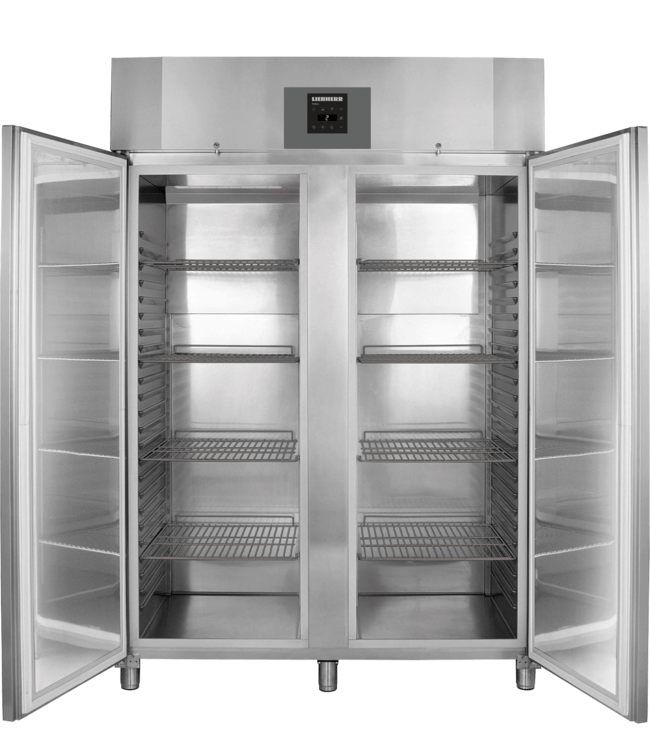 Koelkast 1361/1056 ltr (br/netto inh.) GN 2/1 1430x830x2120 mm (bxdxh) -2°C tot +15°C RVS GKPv 1490 ProfiLine - Liebherr