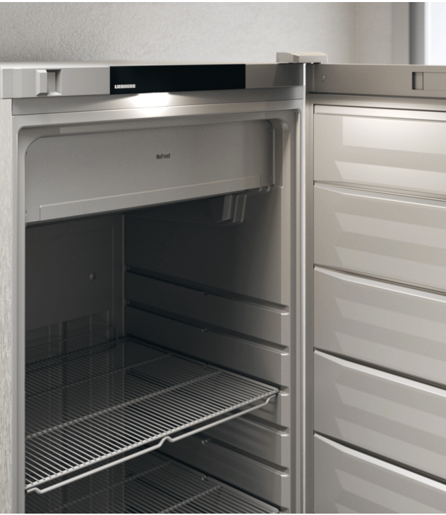 Vrieskast 544/378 ltr (br/netto inh.) 747x769x2018 mm (bxdxh) -9°C tot -26°C RVS FFFCvg 6501 Perfection - Liebherr