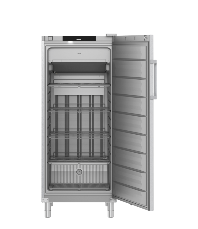 Vrieskast 472/322 ltr (br/netto inh.) 747x769x1818 mm (bxdxh) -9°C tot -26°C RVS FFFCvg 5501 Perfection - Liebherr
