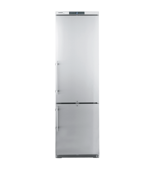 Koel/Vriescombinatie 597x665x2003 mm (bxdxh) K: -1°C tot +15°C / V: -14°C tot -28°C RVS GCv 4060 ProfiLine - Liebherr