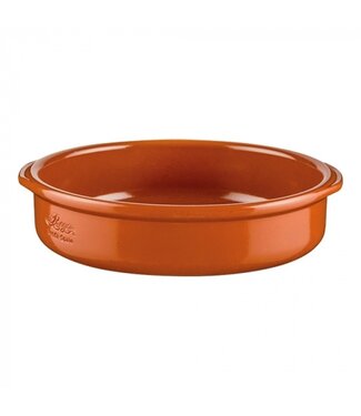 Casserole terracotta Ø250 x 60 mm aardewerk - Regas