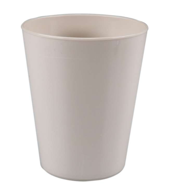 Beker 33 cl taupe - Kunststof | prijs & verp per 6 stuks