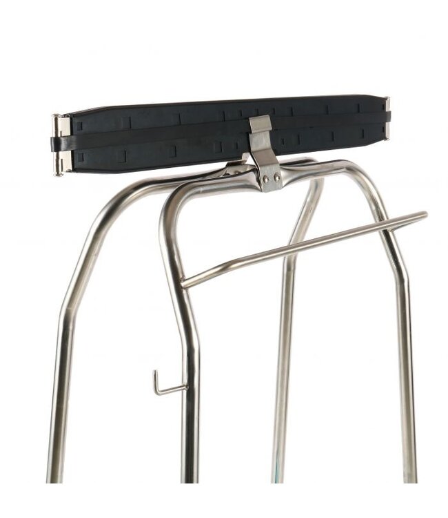 Vuilniszakhouder met pedaalbediening 450 x 600 x 960 mm (bxdxh) - Combisteel