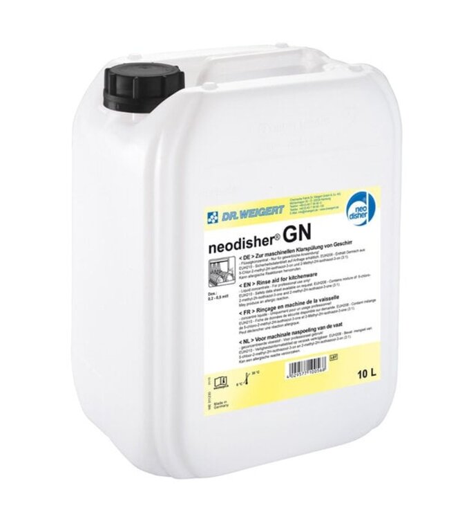Naglansmiddel Neodisher GN 10 ltr - Dr. Weigert