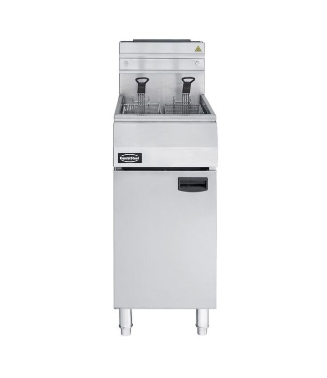Friteuse 1 x 21 ltr propaan - Combisteel