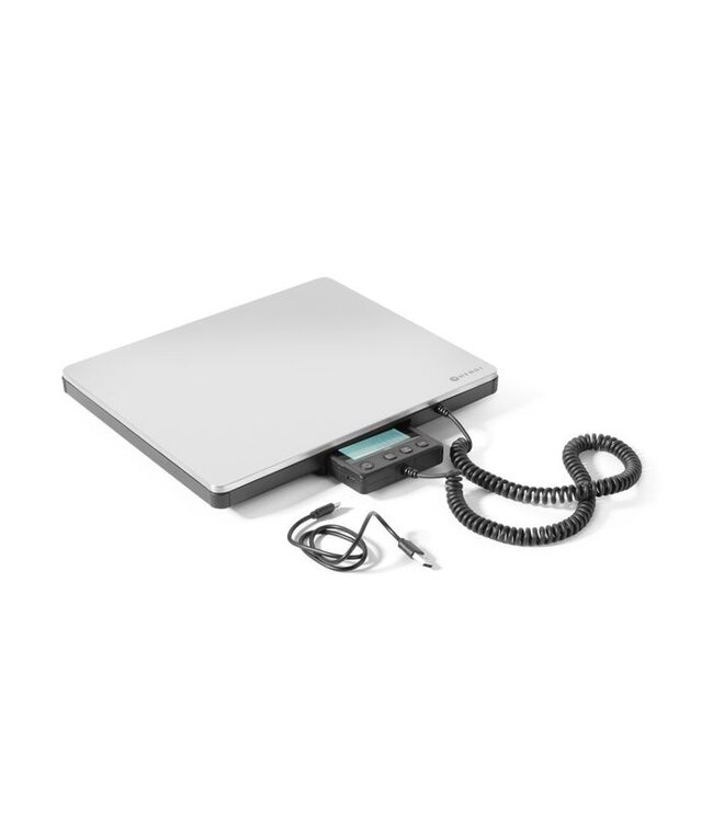 Weegschaal max 200 KG 10-50 gr nauwkeurig  298 x 248 x (h) 47 mm - Hendi