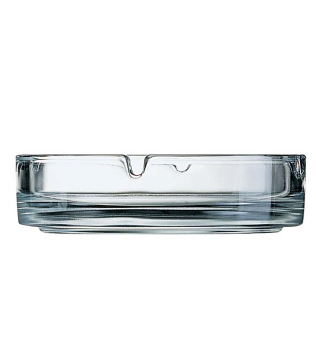 Asbak 107 mm transparant glas - Arcoroc | prijs & verp per 6 stuks