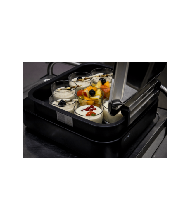 Warmhoudplaat K-POT® 1/1 CH-800 RVS - Rieber