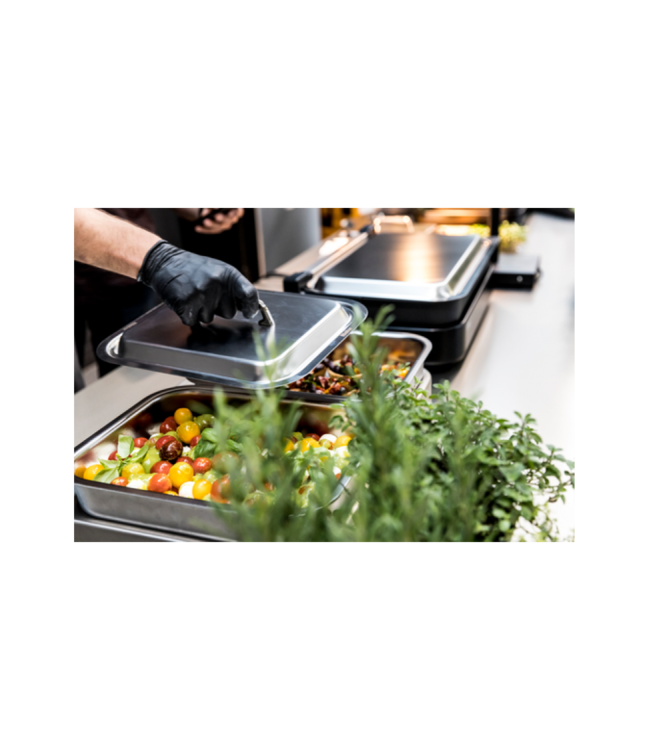 Warmhoudplaat K-POT® 1/1 CK 2200 2Z RVS - Rieber