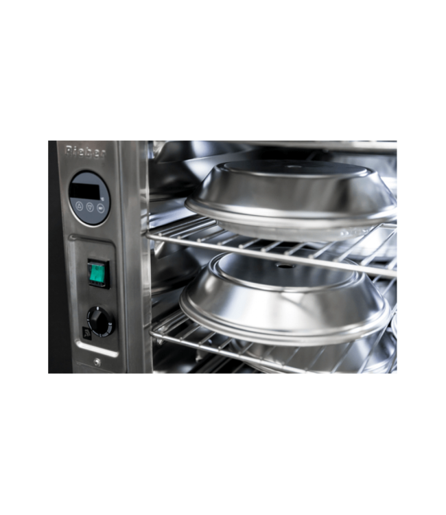 Banketwagen 2-deurs, 2 x 2/1 GN regaal afstand 70 mm - Rieber