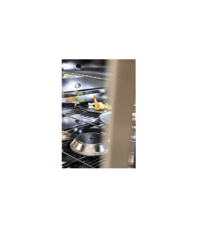 Banketwagen 2-deurs, 2 x 2/1 GN regaal afstand 70 mm - Rieber