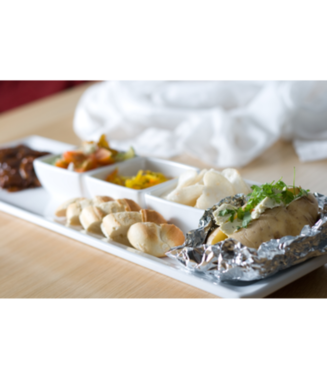 Schaal 11,5 x 11,5 cm 30 cl wit - Truyts | prijs & verp per 72 stuks