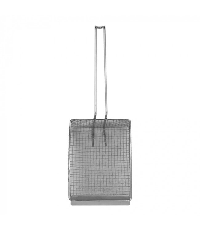 Fritesschep - Patatschep dubbel gaas - Roestvrijstaal