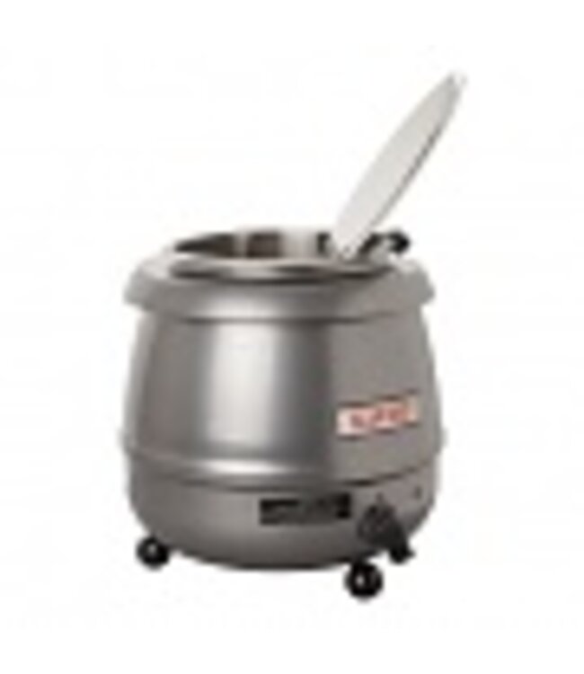 Soepketel 10 ltr grijs - Bistro