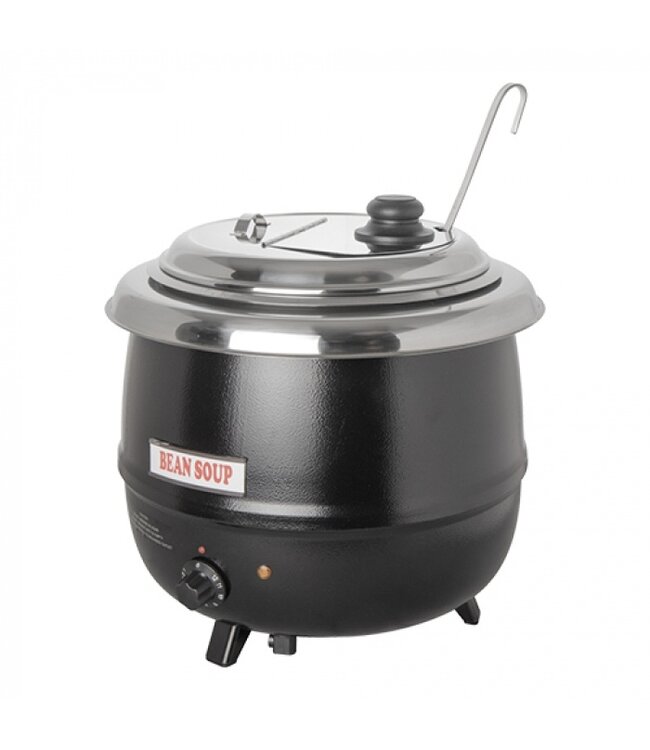 Soepketel 13 ltr zwart - Bisto