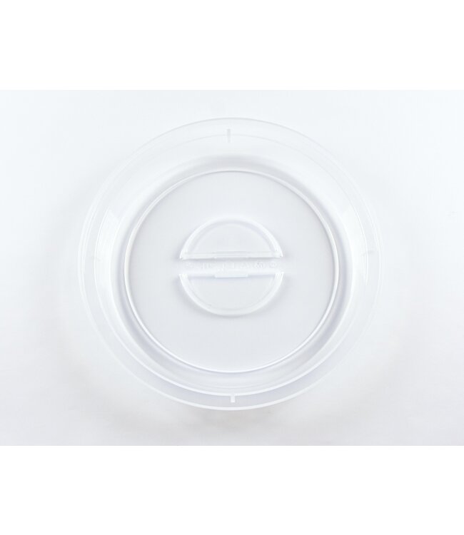 Bordendeksel 267 x 40 mm tot 90°C  PP kunststof transparant | prijs & verp per 25 stuks
