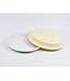 Bordendeksel 267 x 40 mm tot 90°C  PP kunststof cremewit | prijs & verp per 25 stuks