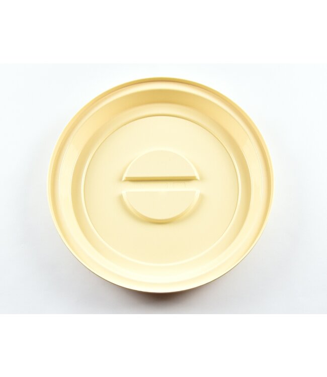 Bordendeksel 267 x 40 mm tot 90°C  PP kunststof cremewit | prijs & verp per 25 stuks
