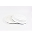 Bordendeksel 250 x 44 mm tot 90°C  PP kunststof wit | prijs & verp per 25 stuks