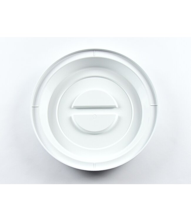 Bordendeksel 250 x 44 mm tot 90°C  PP kunststof wit | prijs & verp per 25 stuks