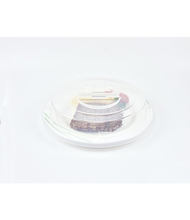 Bordendeksel 250 x 44 mm tot 90°C  PP kunststof transparant | prijs & verp per 25 stuks