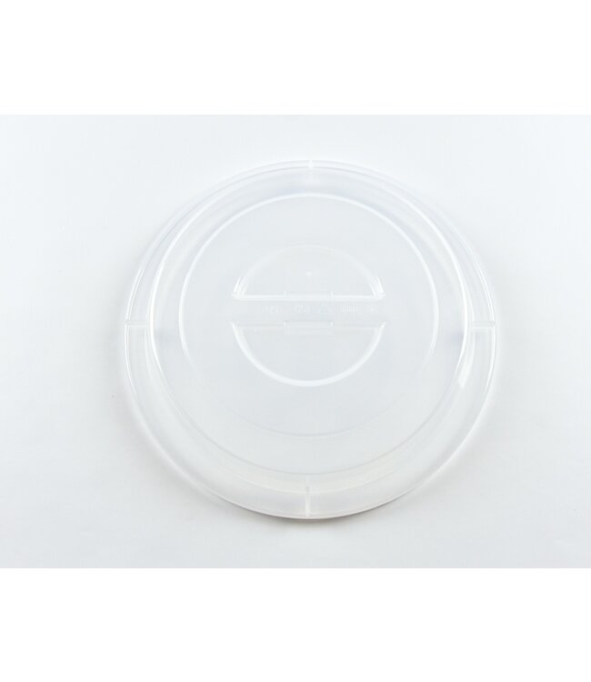 Bordendeksel 250 x 44 mm tot 90°C  PP kunststof transparant | prijs & verp per 25 stuks