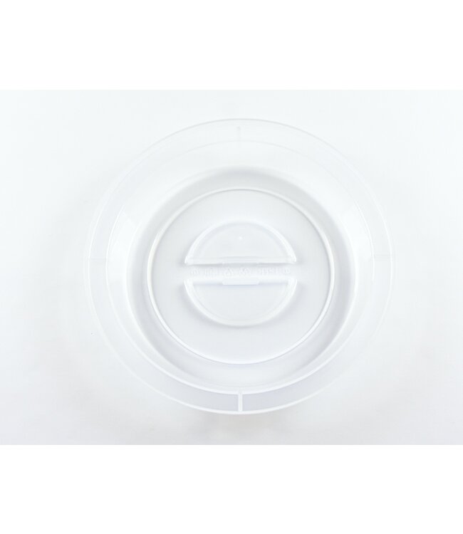 Bordendeksel 250 x 44 mm tot 90°C  PP kunststof transparant | prijs & verp per 25 stuks