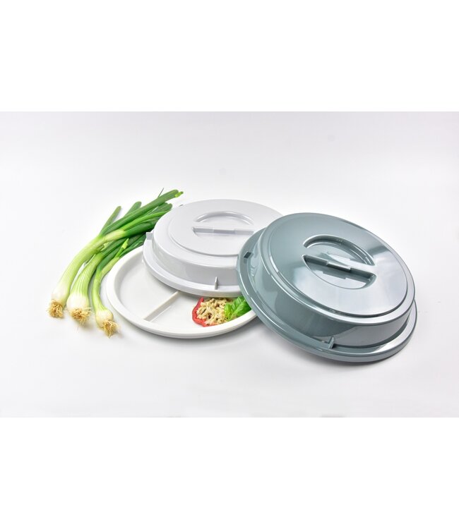 Bordendeksel 240 x 44 mm tot 160°C  PBT kunststof donkergrijs | prijs & verp per 25 stuks