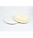 Bordendeksel 240 x 40 mm tot 90°C  PP kunststof cremewit | prijs & verp per 25 stuks