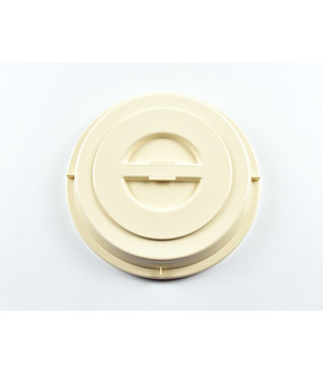 Bordendeksel 240 x 40 mm tot 90°C  PP kunststof cremewit | prijs & verp per 25 stuks