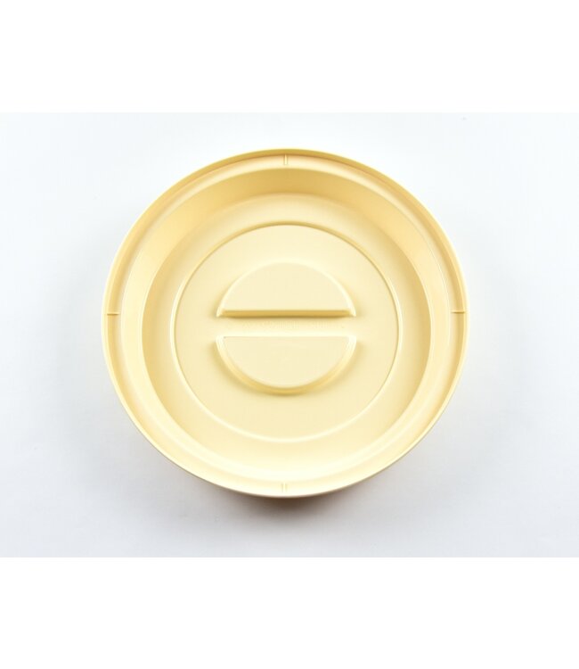 Bordendeksel 240 x 40 mm tot 90°C  PP kunststof cremewit | prijs & verp per 25 stuks