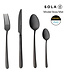 Sola Koffielepel 141 mm rvs 18/0 Ibiza mat zwart - Sola | prijs & verp per 12 stuks