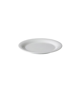 Bord breukbestendig rond wit 231 mm - Melamine | prijs & verp per 6 stuks  Nog 18 stuks beschikbaar ACTIE !!