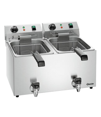 Bartscher Friteuse 2 x 9 ltr Snack 4 Plus - Bartscher