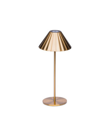 Sans Marque Tafellamp goud London 140 x 330 mm usb-c oplaadbaar