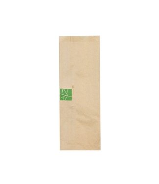 Naturesse Broodzakje 280x100/56 mm (hxbxd) bruin Paperwise | prijs & verp per 500 stuks