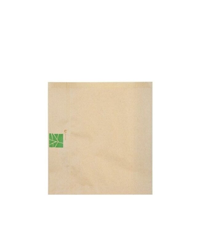 Broodzakje 230x210/70 mm (hxbxd) bruin Paperwise | prijs & verp per 500 stuks