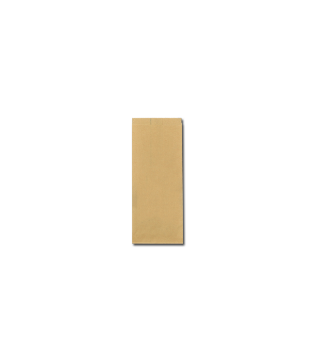 Snackzak FSC® papier 16/10,5x38 cm (b/dxh) 3 pond nr.29 bruin | prijs & verp per 800 stuks