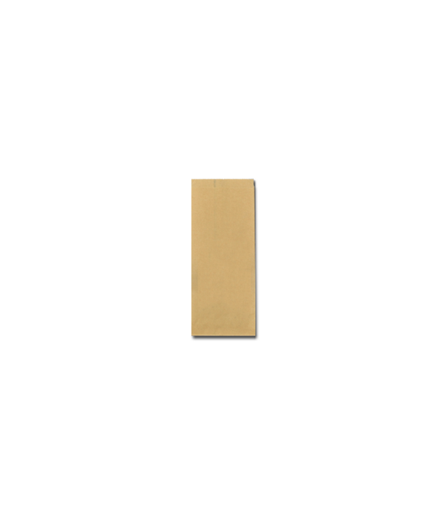 Snackzak FSC® papier 10/6x21 cm (b/dxh) 1,5 ons nr.23 bruin | prijs & verp per 2.200 stuks