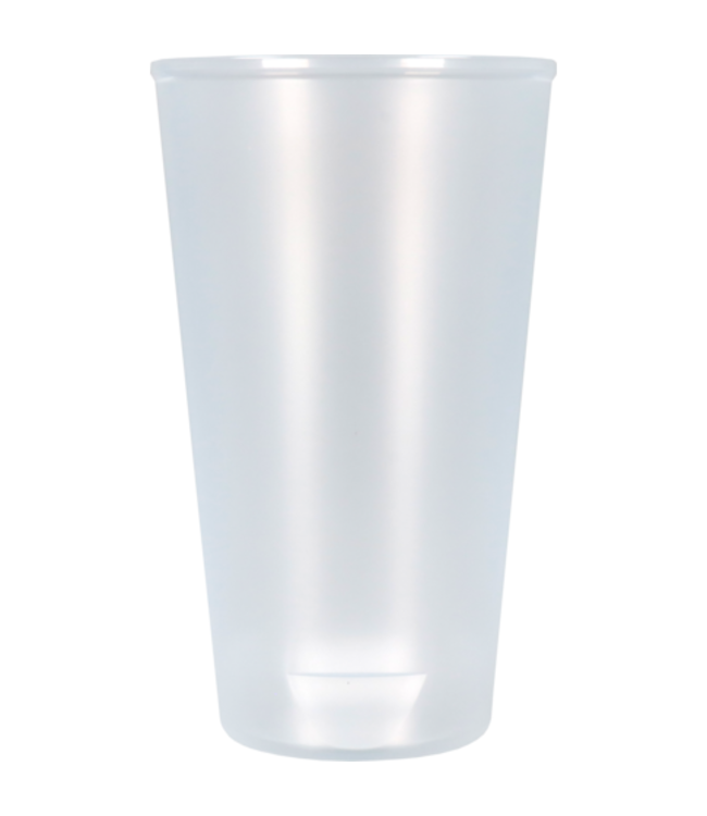 Koudedrankenbeker reusable PP 50 cl transparant - Circ | prijs & verp per 10 stuks