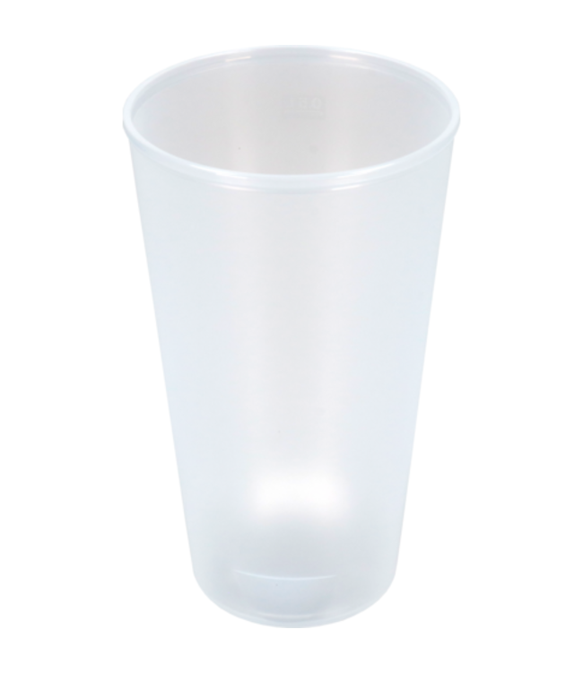 Koudedrankenbeker reusable PP 50 cl transparant - Circ | prijs & verp per 10 stuks