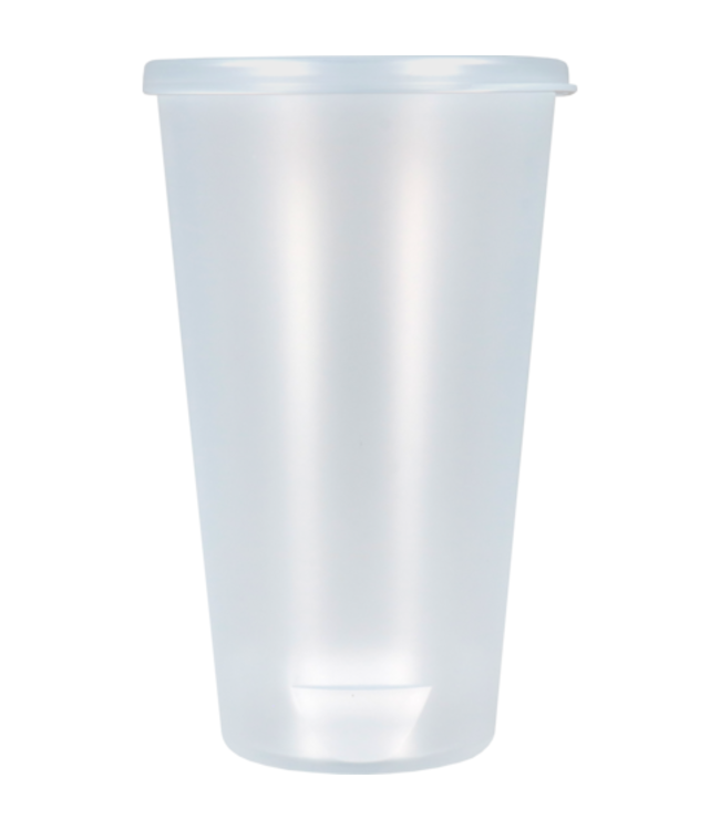Koudedrankenbeker reusable PP 50 cl transparant - Circ | prijs & verp per 10 stuks