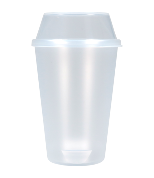 Koudedrankenbeker reusable PP 40 cl transparant - Circ | prijs & verp per 10 stuks