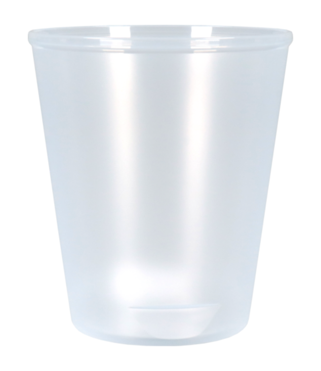 Koudedrankenbeker reusable PP 30 cl transparant - Circ | prijs & verp per 10 stuks