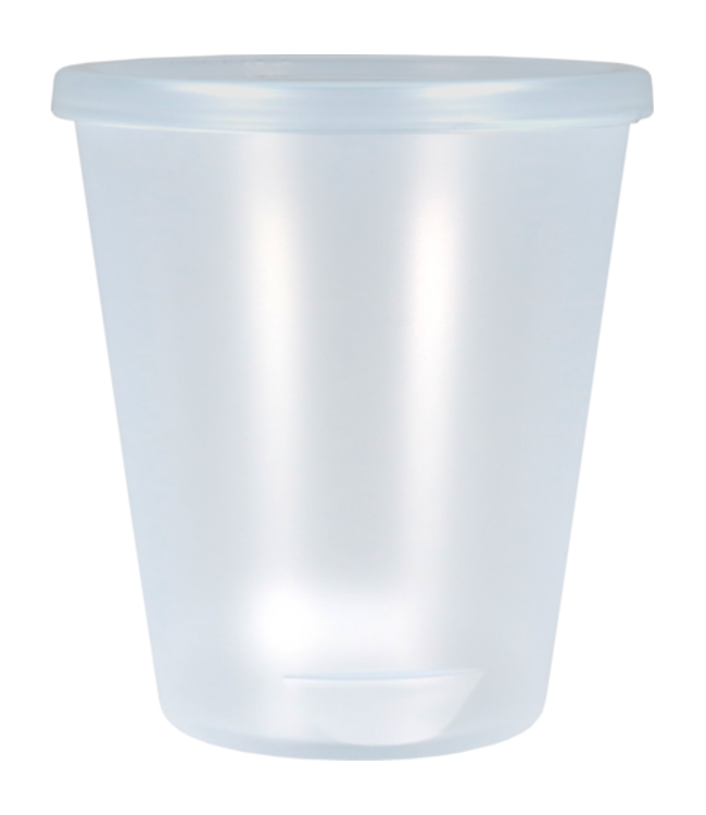 Koudedrankenbeker reusable PP 30 cl transparant - Circ | prijs & verp per 10 stuks