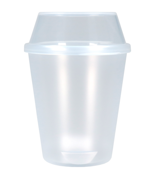 Koudedrankenbeker reusable PP 30 cl transparant - Circ | prijs & verp per 10 stuks