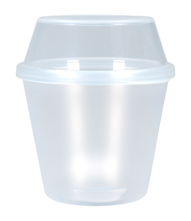 Koudedrankenbeker reusable PP 20 cl transparant - Circ | prijs & verp per 10 stuks